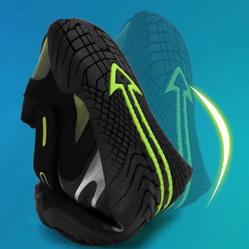 (image for) TENGOO Men Beach Wading Sandal Quick Dry Non-Slip Breathable Sports Shoes for Outdoor Hiking Surf Fishing Fitness