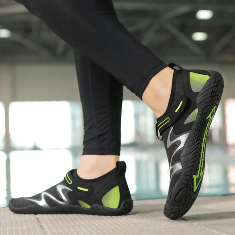 (image for) TENGOO Men Beach Wading Sandal Quick Dry Non-Slip Breathable Sports Shoes for Outdoor Hiking Surf Fishing Fitness