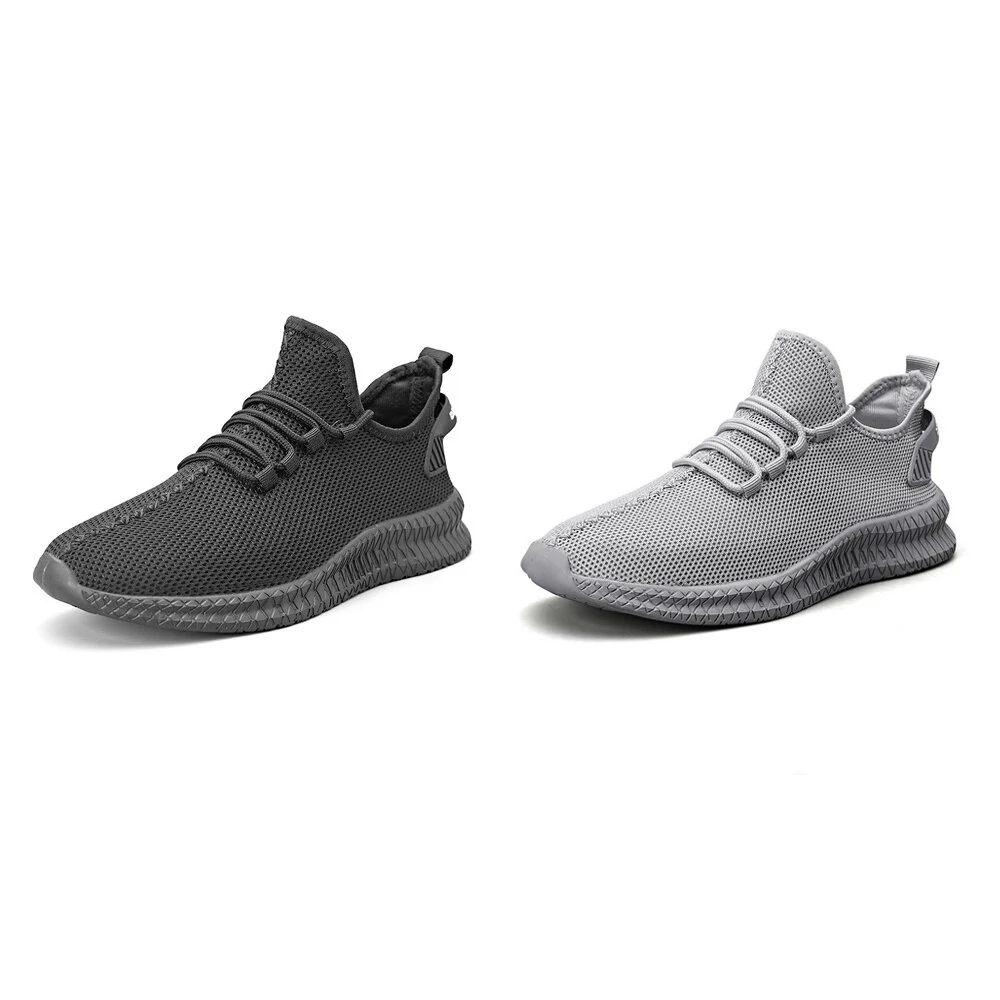 (image for) TENGOO Men's Running Shoes Antibacterial Ultralight Breathable Sports Shoes Walking Shockproof Casual Sneakers for Outdoor Jogging Climbing Cycling