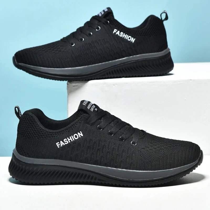 (image for) TENGOO Outdoors Mesh Material Breathable Anti-slip Lightweight Casual Sport shoes for Running Basketball Workout Gym