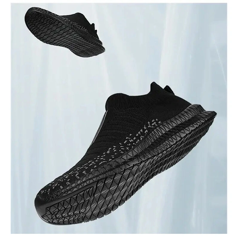 (image for) TENGOO Sports Leisure Shoes Breathable Anti Slip Shock-Absorbing Running Shoes Lightweight Safety Comfortable Men Mesh Shoes for Outdoor Jogging Climbing Cycling